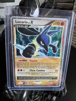 Lucario Lv V Diamond and Pearl Promos