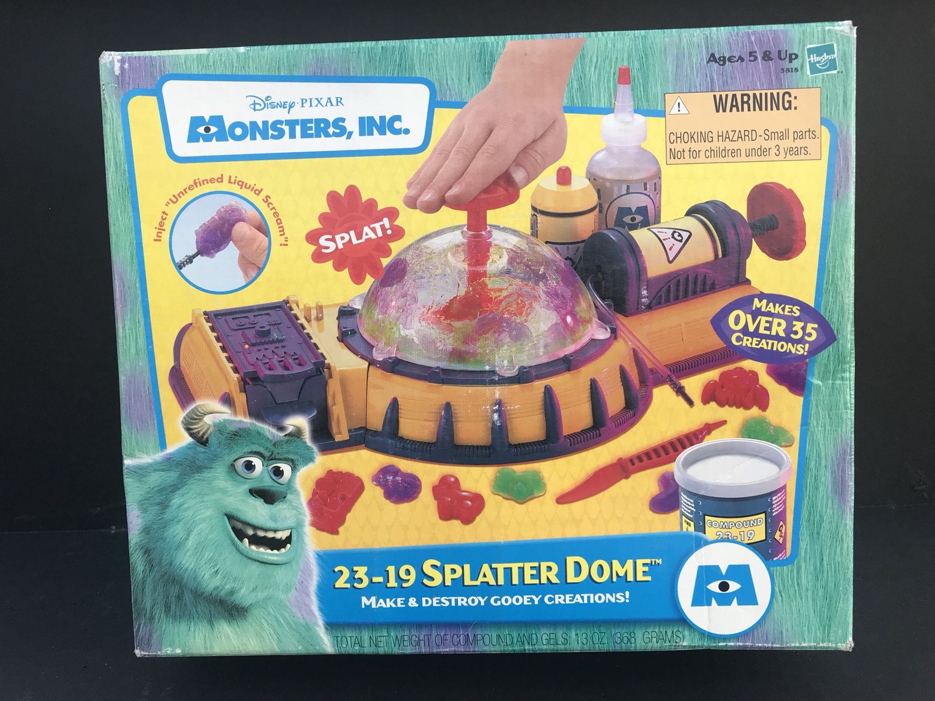 Collectable Toy, Monsters Inc. “Splatter Dome” ‘01