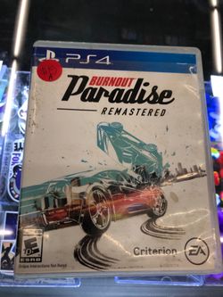 Burnout Paradise Remastered - PS4