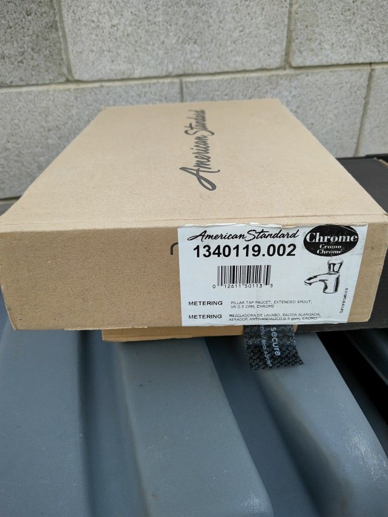 bathroom single faucet brand new in box