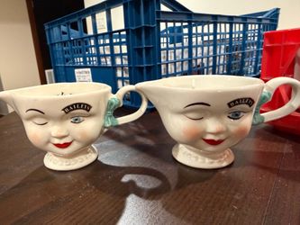 Bailey's Irish Cream "Winking Yum" Sugar Bowl & Creamer - Ltd. Ed. 1996