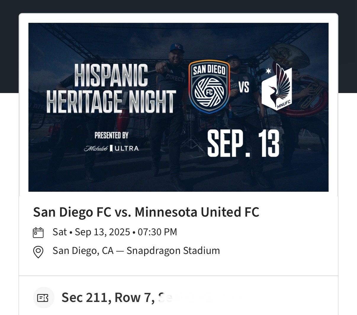 San Diego FC Tickets