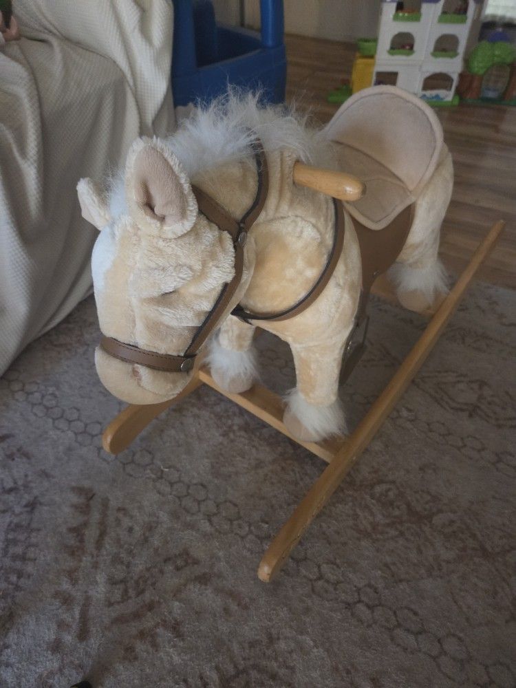 Rocking Horse- Makes Noises and Moves Head 
