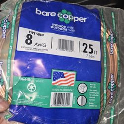 Copper Wire...8awg.....25ft