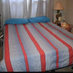 Queen Mattress With folding Frame