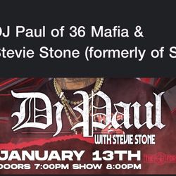 Tickets for dj paul tonight
