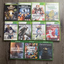 XBOX ONE & XBOX 360 Games!