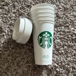 5 Hot Starbucks Cups
