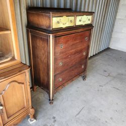 Dresser With Flowers