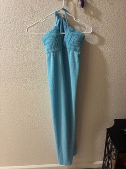 Rebal heart blue dress