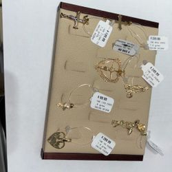 Solid 14k and 10k Pendants