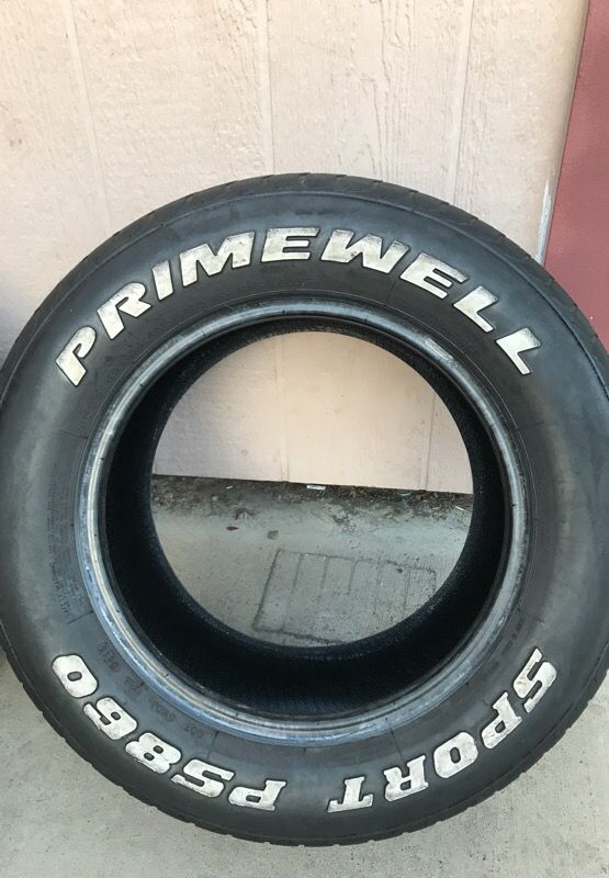 235 60r15 Primewell White Letter Tires For Sale In Oakland Ca Offerup
