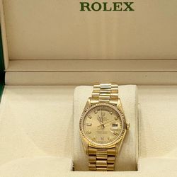 Rolex Preowned 36mm Presidential Day-Date Double Quick