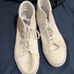 White Vans High Top