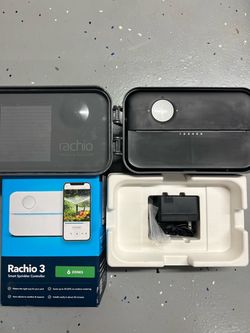 New Rachio 3 - 6 Zone Smart Irrigation Controller - with weatherproof enclosure