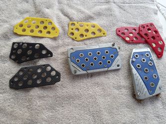 Metal Brake And Gas Pedal Covers
