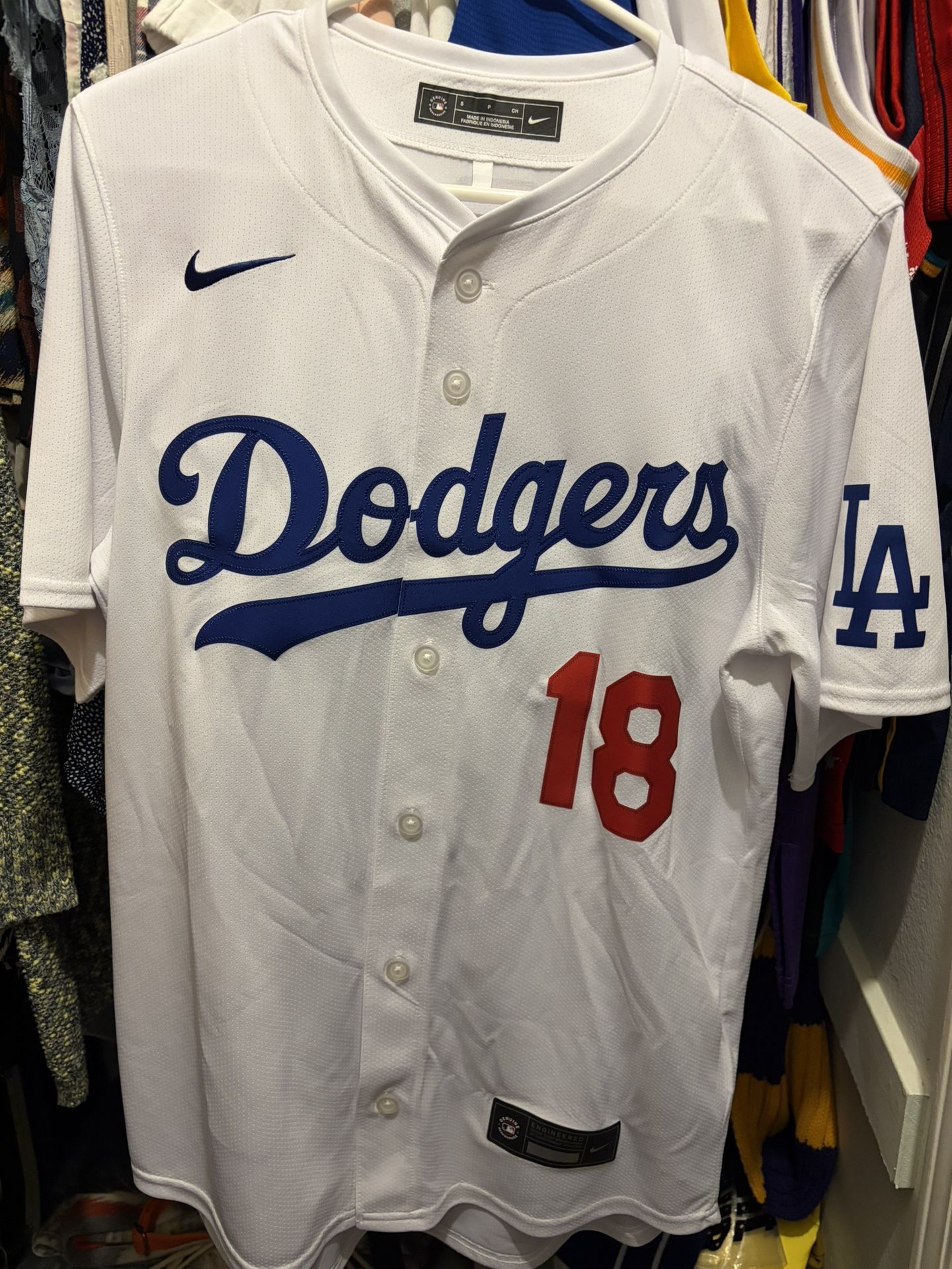 Yoshinobu Yamamoto Los Angeles Dodgers Nike Home Limited Player Jersey White