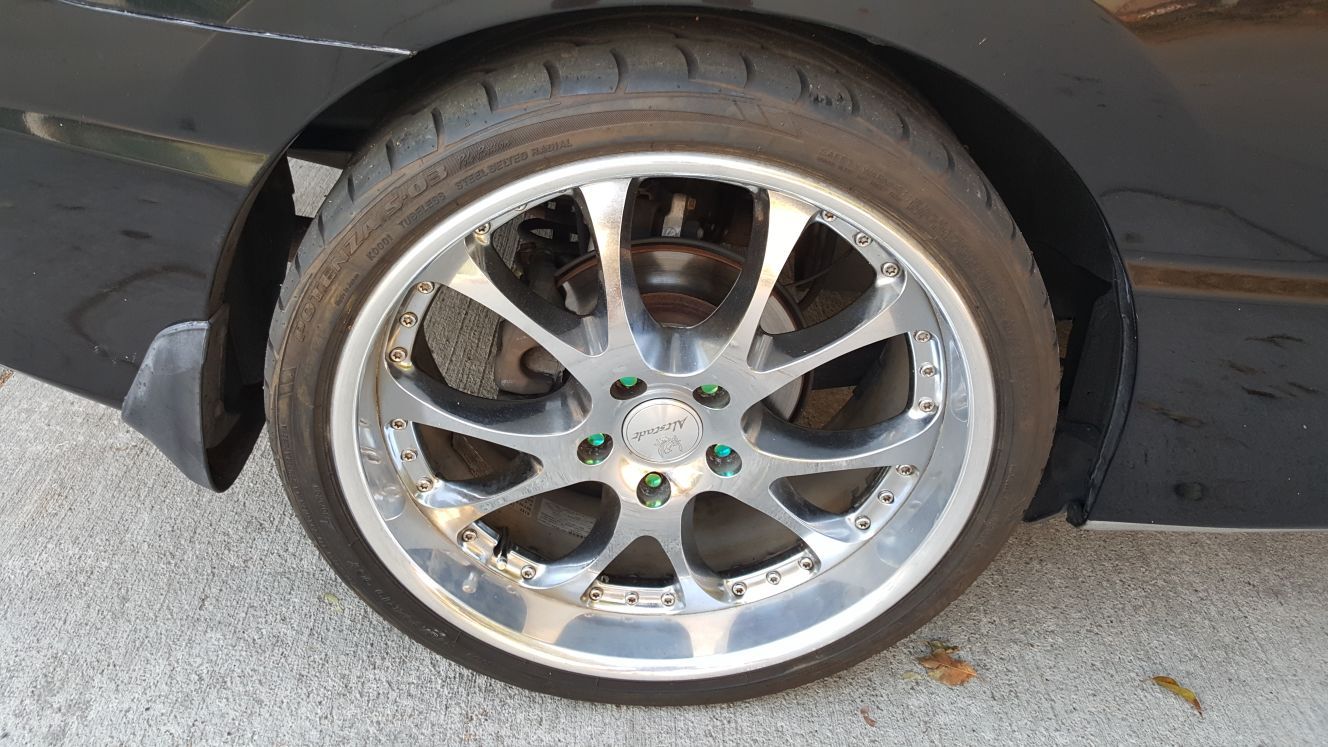 Riverside Altstadt type 1 3 piece jdm wheel rim 5x114.3 19x9.5 an 19x8.5