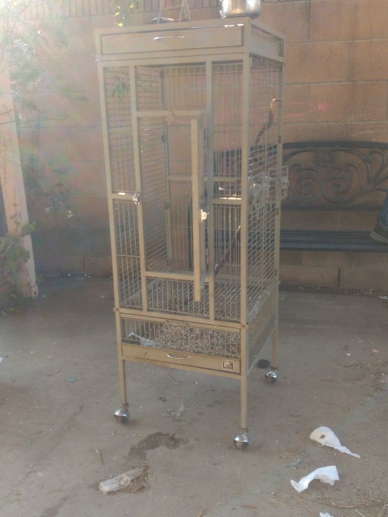 Wrought Iron Conure Bird Cage