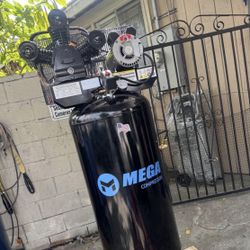 Mega Compressor 60 Gal. 5 HP 150 PSI Electric Upright Air Compressor
