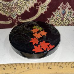 Vintage Japanese Shodo Calligraphy Set In Lacquered Box