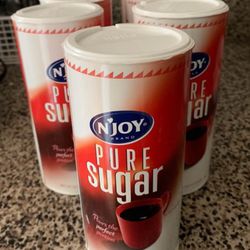 7 New NJOY Pure Sugar Each 1 lb All 5$