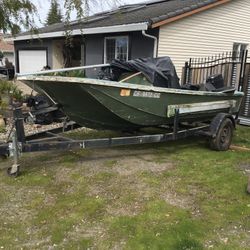 17 “ 1964 CLASSIC BOSTON WHALER W TRAILER