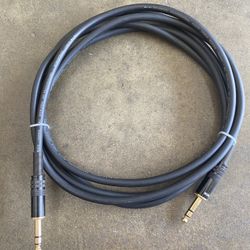 Monster balanced cable 1/4” TRS to 1/4” TRS 10 