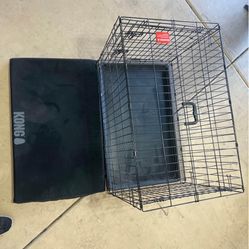 Dog Crate With Pillow Medium/Large Dog 