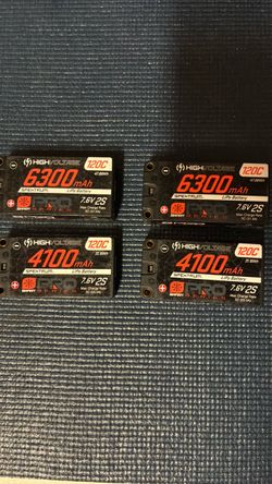 Spektrum Lipo 2s shorty batteries