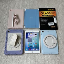 Apple iPad Mini 5th Gen 256GB Gold WiFi Cellular With Accessories