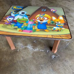 Pororo Foldable kids table