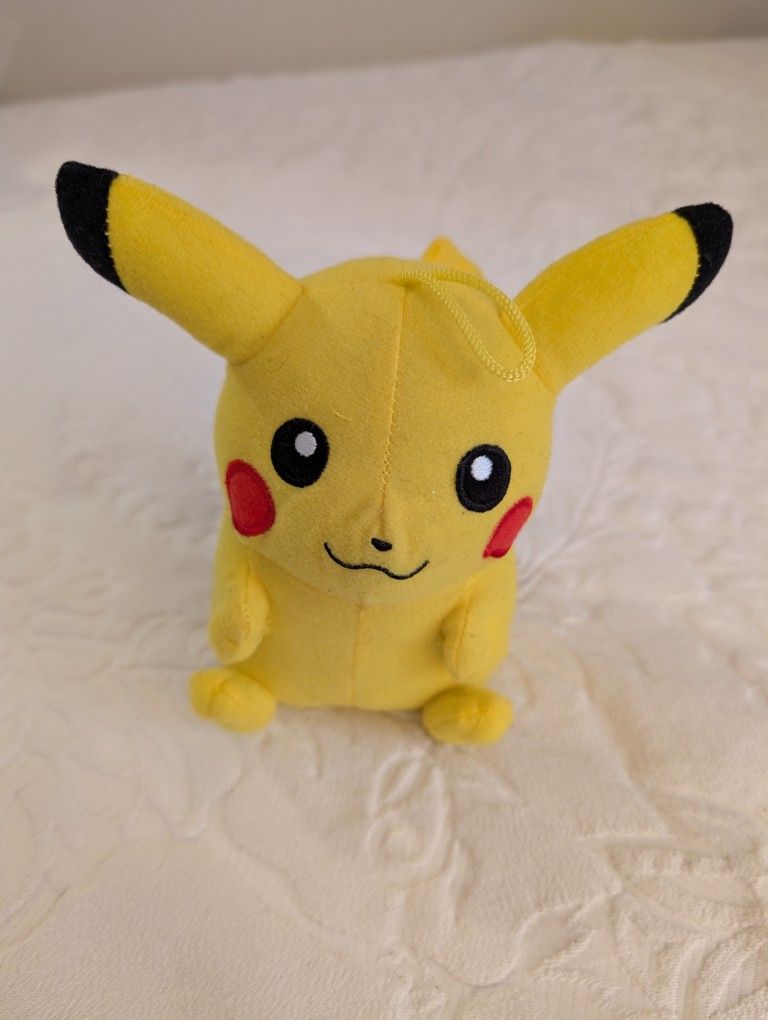Pikachu Pokemon Plush Toy 6" 