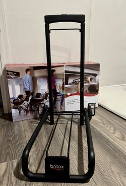 Britax Car Seat Travel Cart with Gate Check Bag Cover for Car Seats
