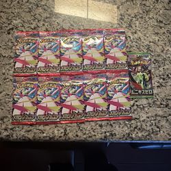 11 Japan Pokémon packs