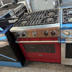 Viking Reduction Red 30” Gas Range Stove 5 Series 