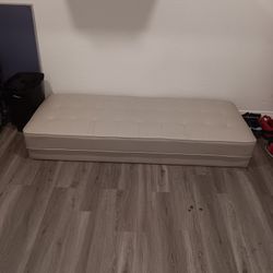 Light Beige Floor Loveseat Couch