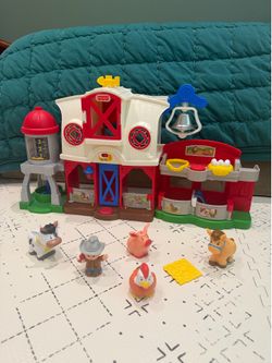 Fisher price farm house play toy