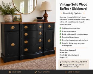 Updated Drexel Sideboard/Buffet/Credenza