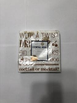 Martha Stewart 3Ply 5”x5” Cocktail Napkins 25ct