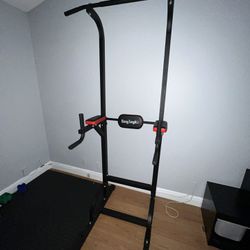 Dip Pull Up Power Tower Workout Station