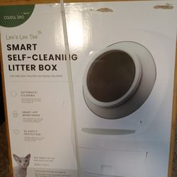 Leo's Loo Too  self cleaning litter box