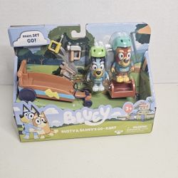 Bluey Rusty & Blueys Go-Kart Set 