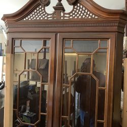 Antique Corner Cabinet