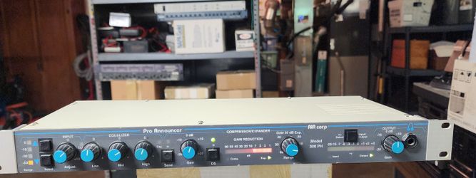 Air Corp 500 PH, Pro Announcer, Preamp, Eq, Compressor, Expander, Vintage Rack