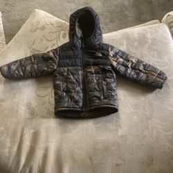 Kids Northface Jacket Reverseable Size 3T