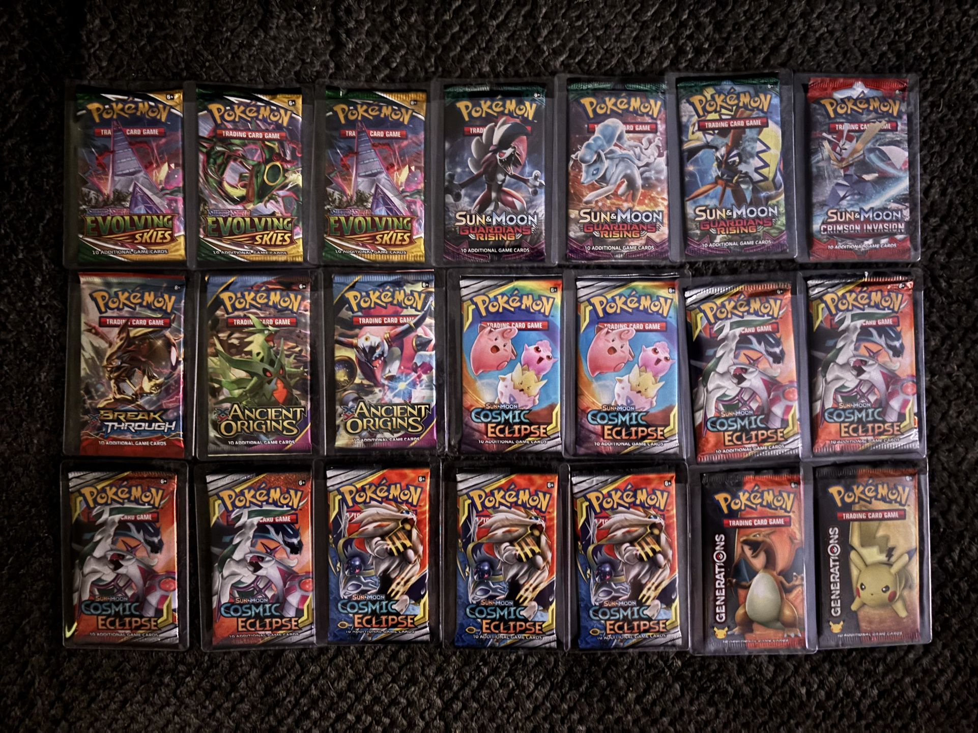 Pokemon Booster Lot - $800