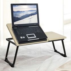 New Laptop Table, Adjustable Computer Desk, Bed Tray Stand, Cart Notebook Beech table for laptop, computer tray, adjustable bed stand, beech wood note