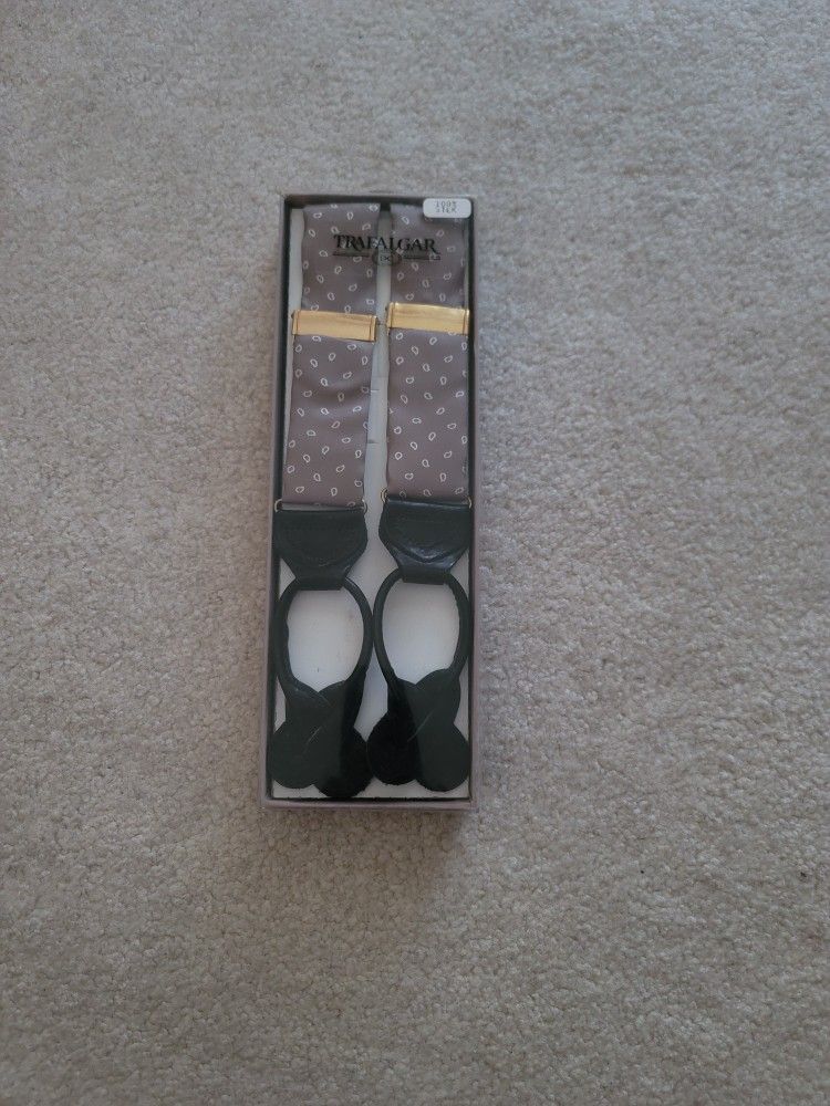 Vintage Men's Trafalgar Suspenders