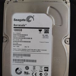 Barracuda 1000gb Hard drive 